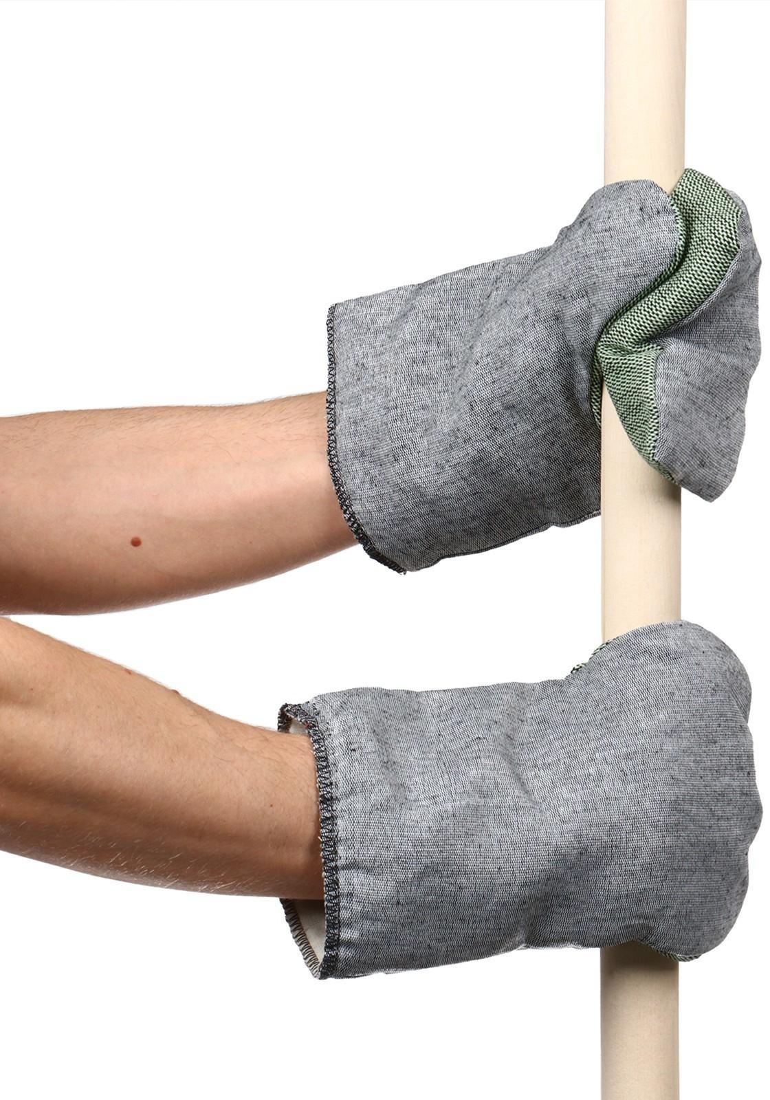 Рукавицы утеплённые из диагонали, 1 слой ватина, брезентовый наладонник, ОП 420 г