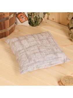 Подушка из стружки можжевельника, 26×24см