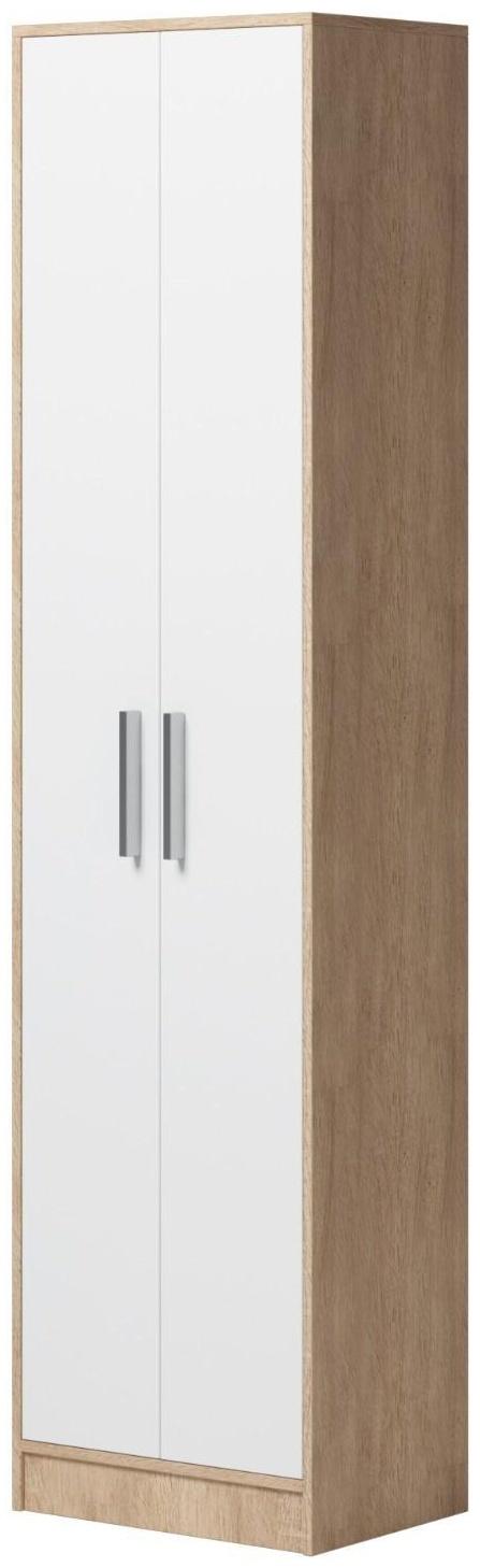 Шкаф Энтер 544х344х1900 Дуб сонома/белый