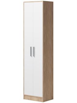 Шкаф Энтер 544х344х1900 Дуб сонома/белый