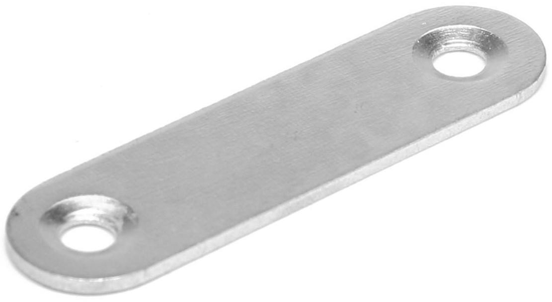 Магнит мебельный M001W, 41х13 маленький, белый