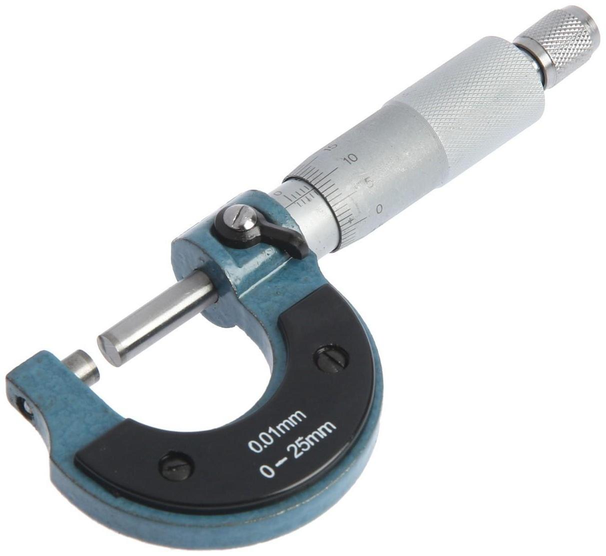 Микрометр механический ТУНДРА, 0-25 мм
