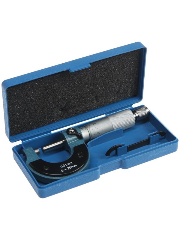 Микрометр механический ТУНДРА, 0-25 мм