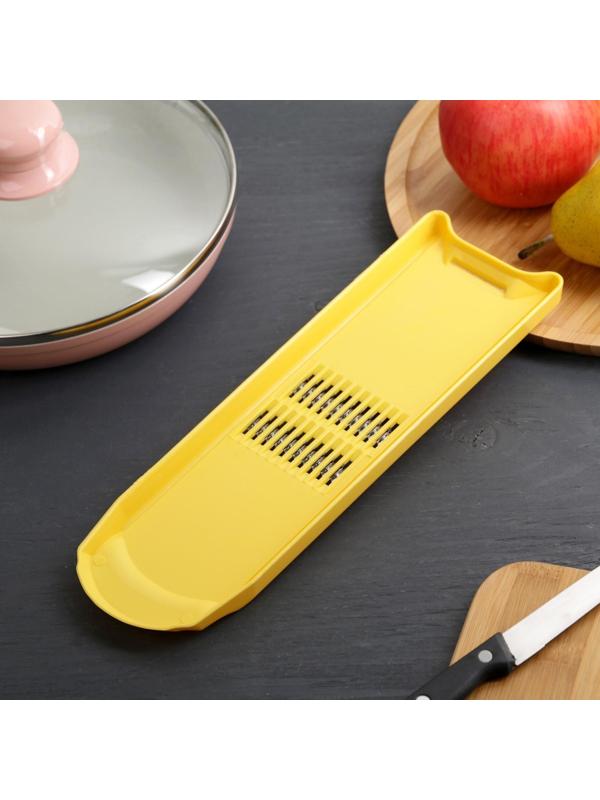 Овощерезка для моркови «Эконом», 8,5×27,5×1,5 см, цвет МИКС