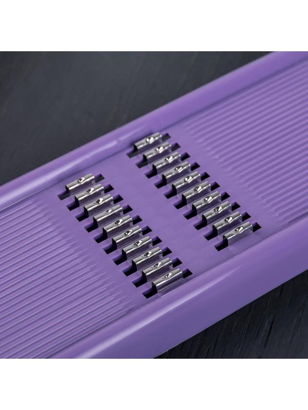 Овощерезка для моркови «Эконом», 8,5×27,5×1,5 см, цвет МИКС