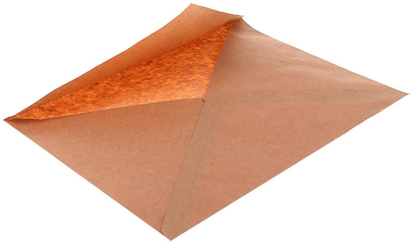 Конверт почтовый крафт С4 229 x 324 мм, без подсказа, без окна, без клея, 80 г/м2