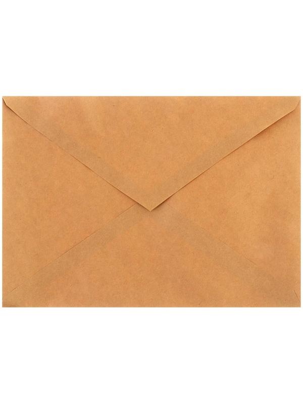 Конверт почтовый крафт С4 229 x 324 мм, без подсказа, без окна, без клея, 80 г/м2