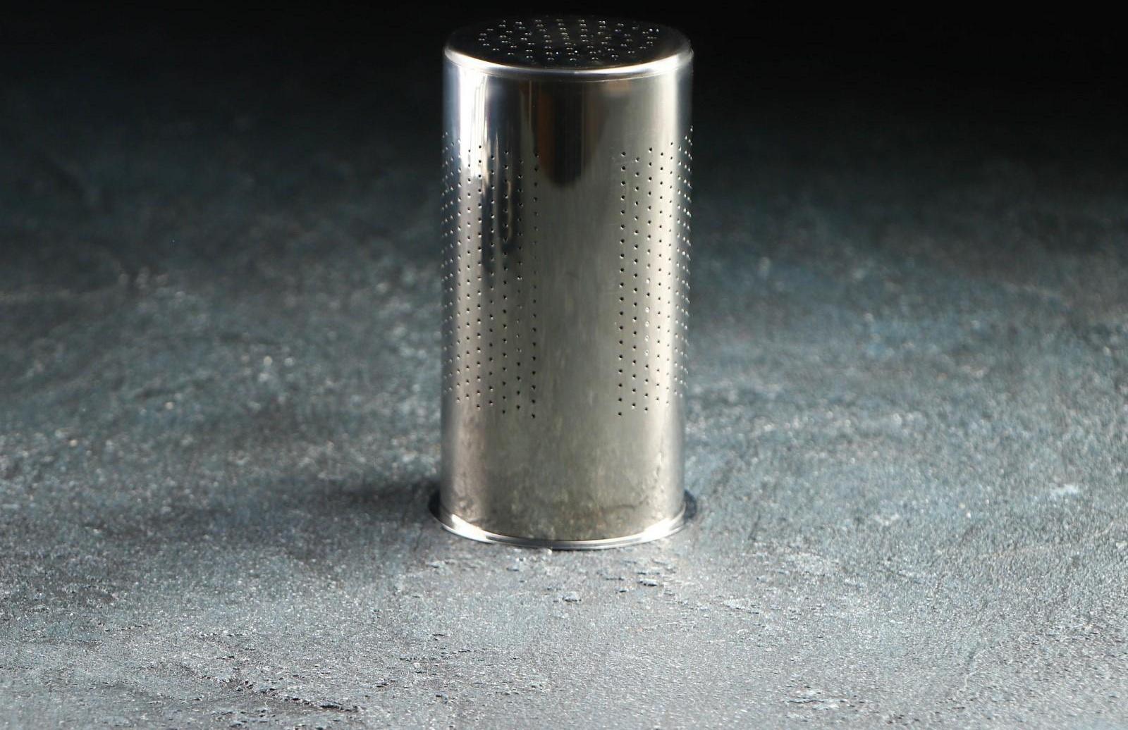 Чайник стеклянный заварочный «Локи», 1,4 л, с металлическим ситом, цвет чёрный