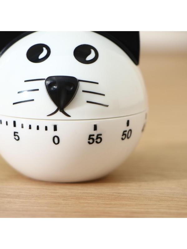 Кухонный таймер Доляна «Котёнок», механический, цвет МИКС