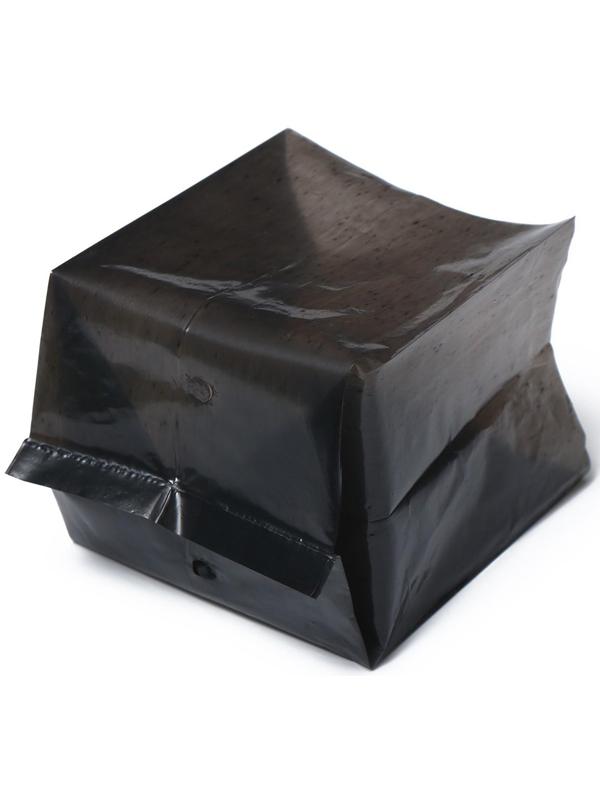 Пакет для рассады, 0.6 л, 8 × 14 см, полиэтилен толщиной 50 мкм, с перфорацией, чёрный, Greengo