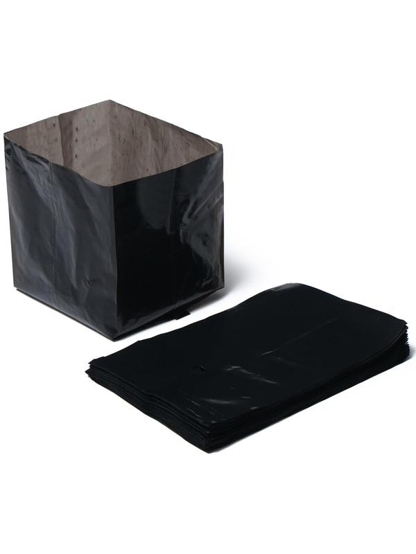 Пакет для рассады Greengo 0.3 л, 13 × 7 см, полиэтилен толщиной 50 мкм, с перфорацией / 50 шт.