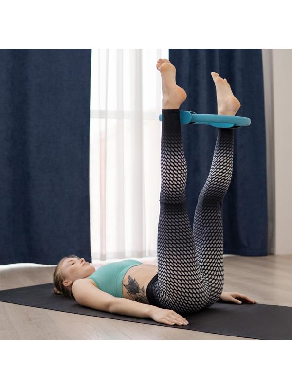 Кольцо для пилатеса, 37 см, цвет синий