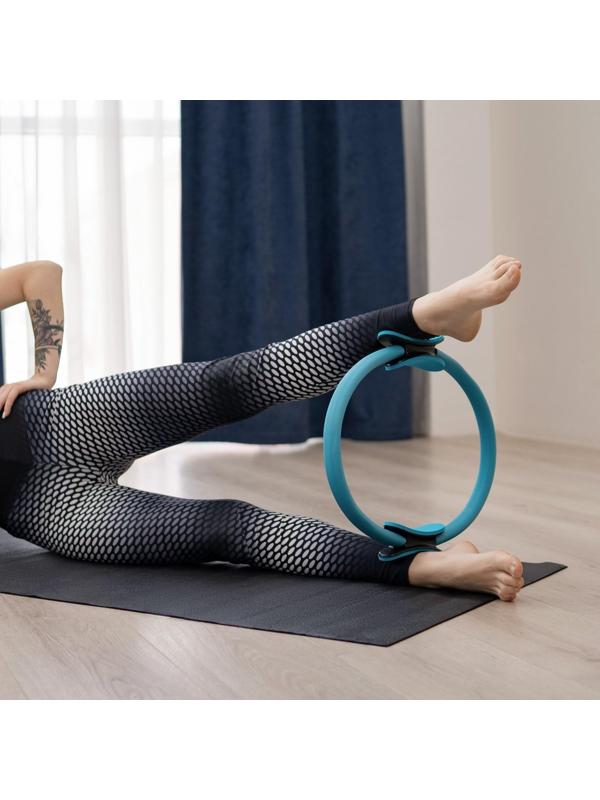 Кольцо для пилатеса, 37 см, цвет синий