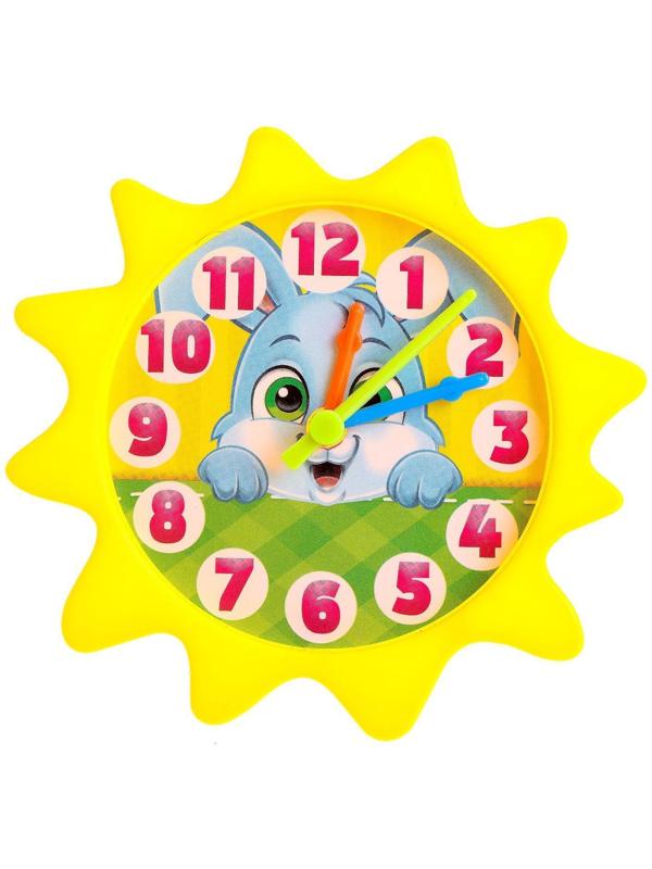 Часики игровые «Животные», учим время, считаем, МИКС
