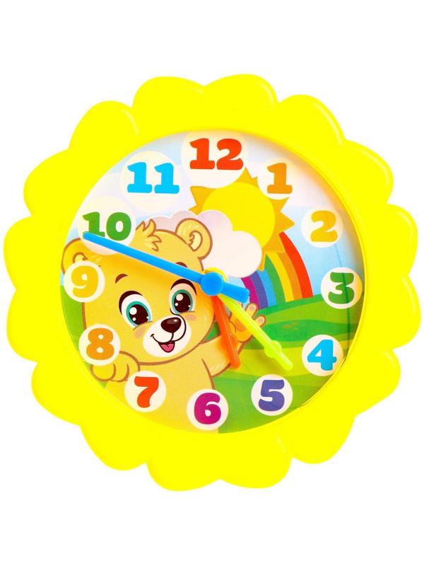Часики игровые «Животные», учим время, считаем, МИКС