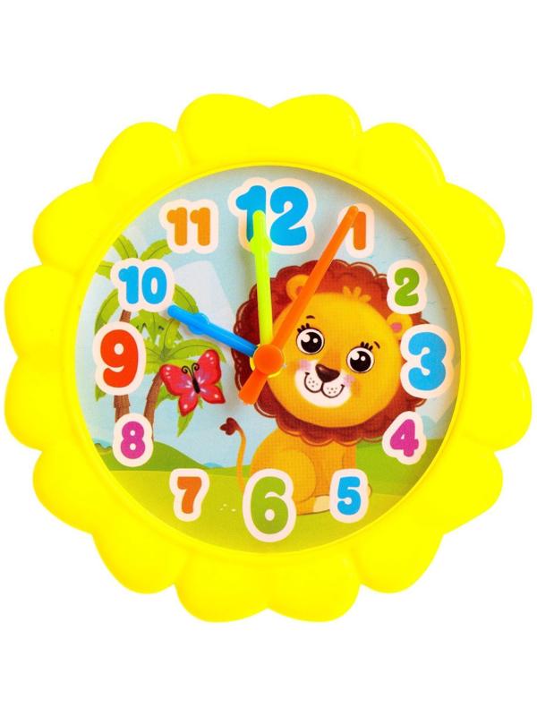 Часики игровые «Животные», учим время, считаем, МИКС