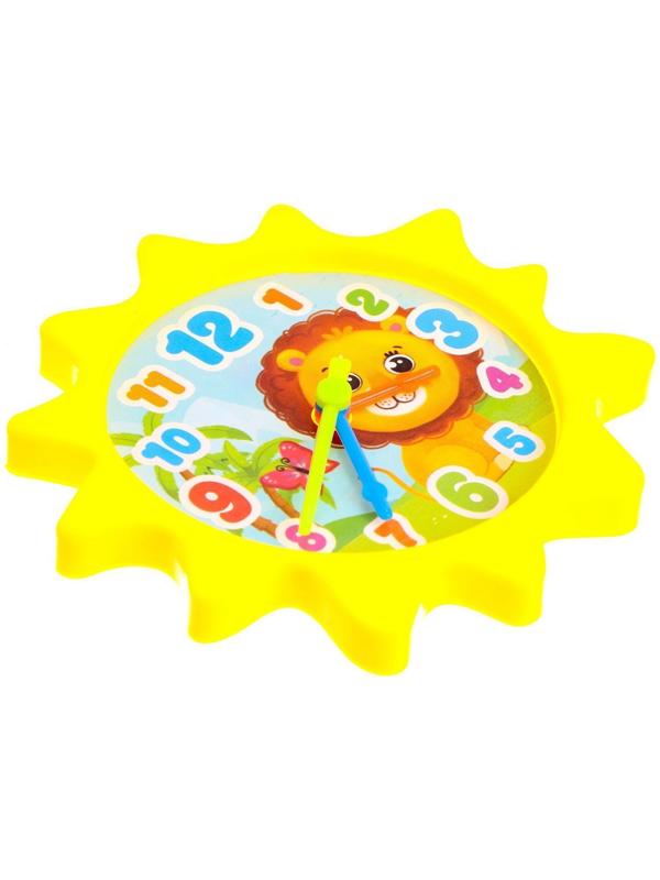 Часики игровые «Животные», учим время, считаем, МИКС