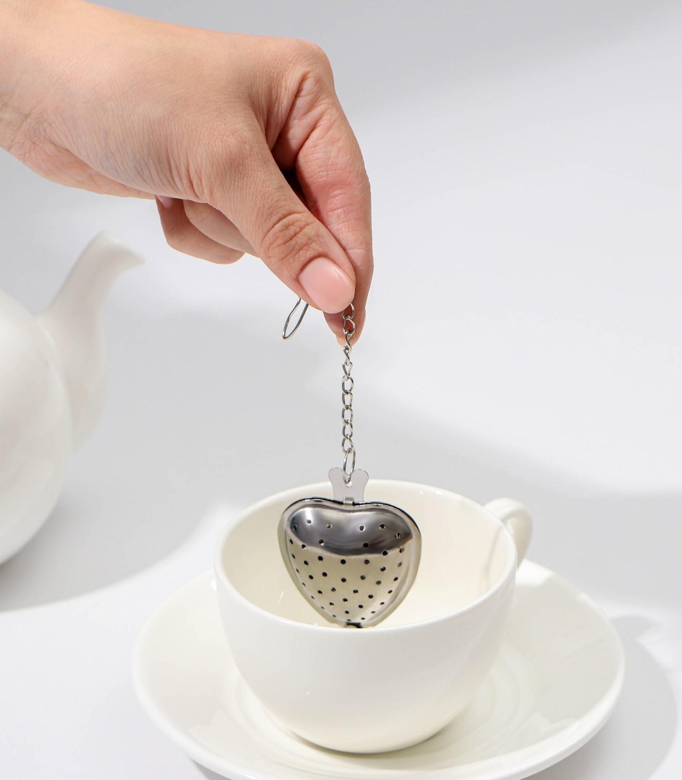 Сито для чая Доляна «Сердце», 5 см