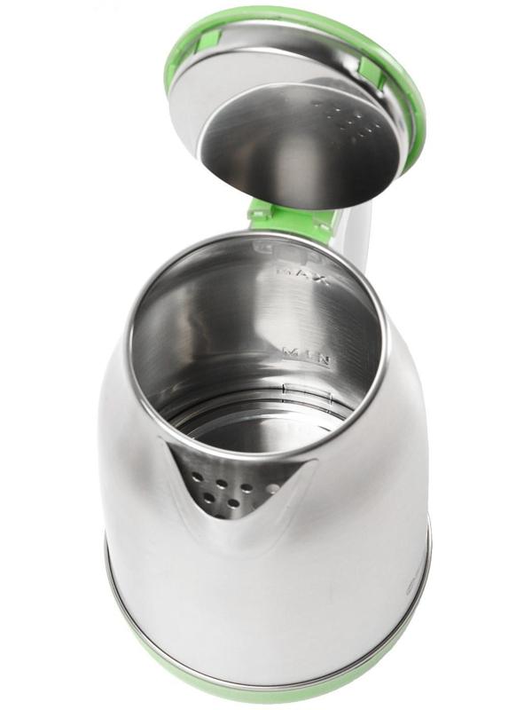 Чайник электрический Sakura SA-2147G, металл, 1.8 л, 1800 Вт, зеленый