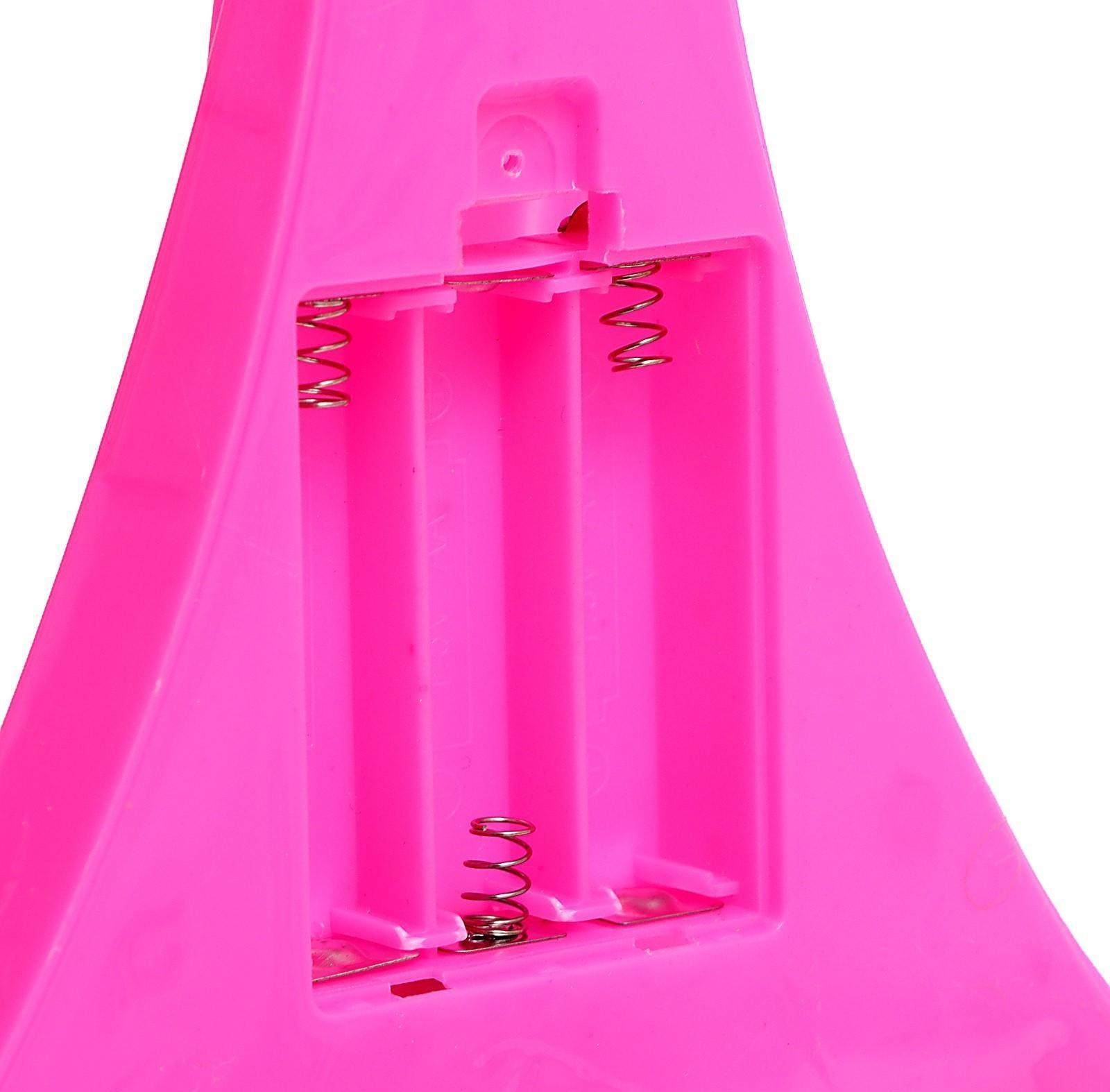 Микрофон «Ты звезда», высота 80 см, цвет розовый