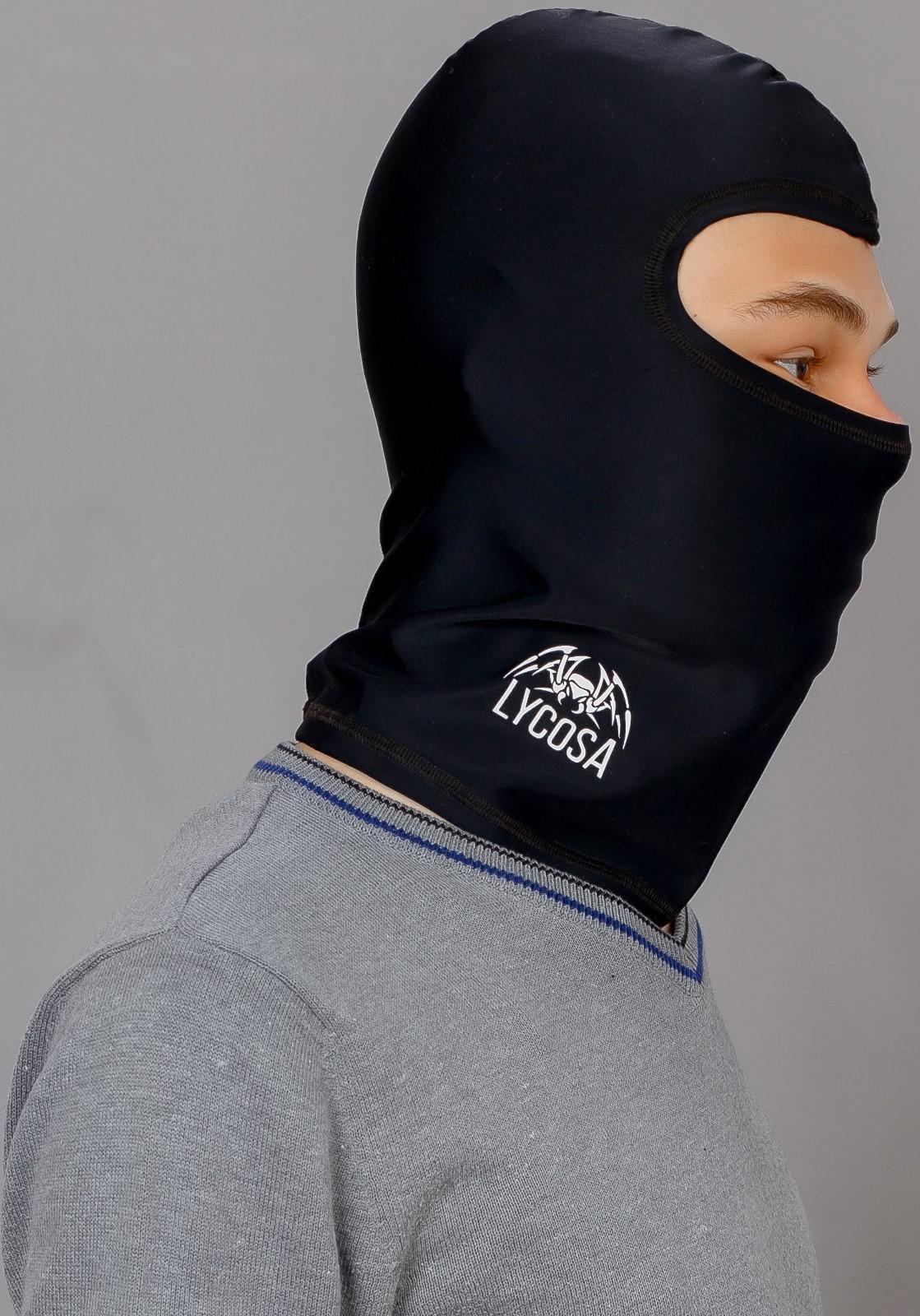 Подшлемник LYCOSA SILK-PLUS BLACK, размер L, XL