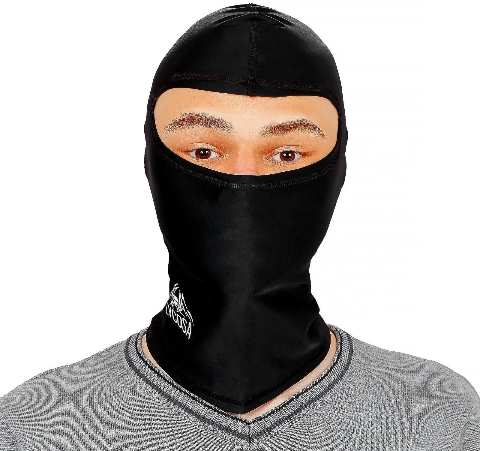 Подшлемник LYCOSA SILK-PLUS BLACK, размер L, XL