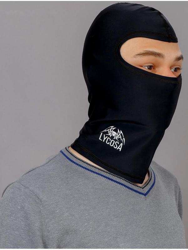 Подшлемник LYCOSA SILK-PLUS BLACK, размер L, XL