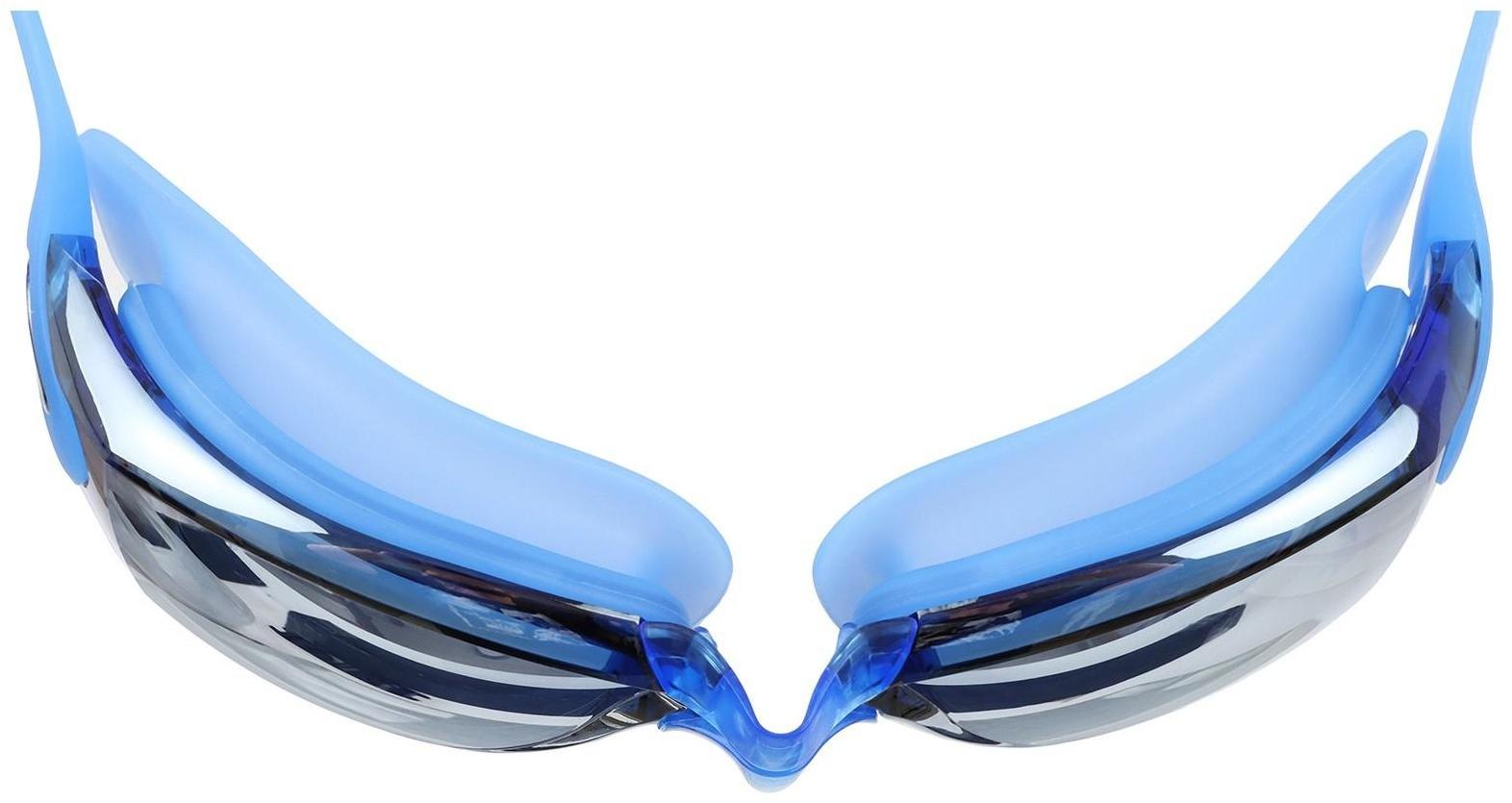 Очки для плавания + беруши, цвета микс