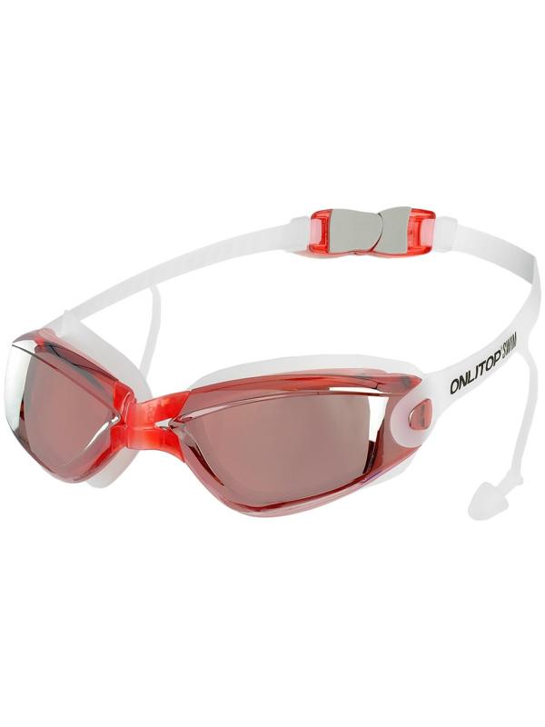 Очки для плавания + беруши, цвета микс