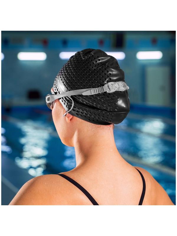 Очки для плавания + беруши, цвета микс