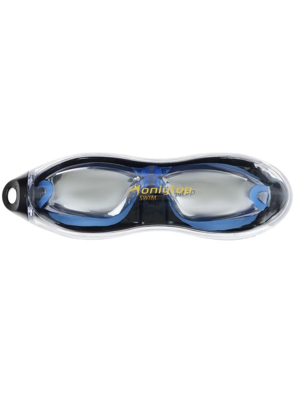 Очки для плавания + беруши, цвета микс