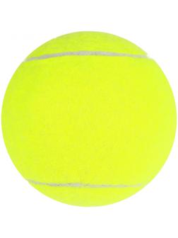 Мяч для большого тенниса № 929, тренировочный, цвет жёлтый