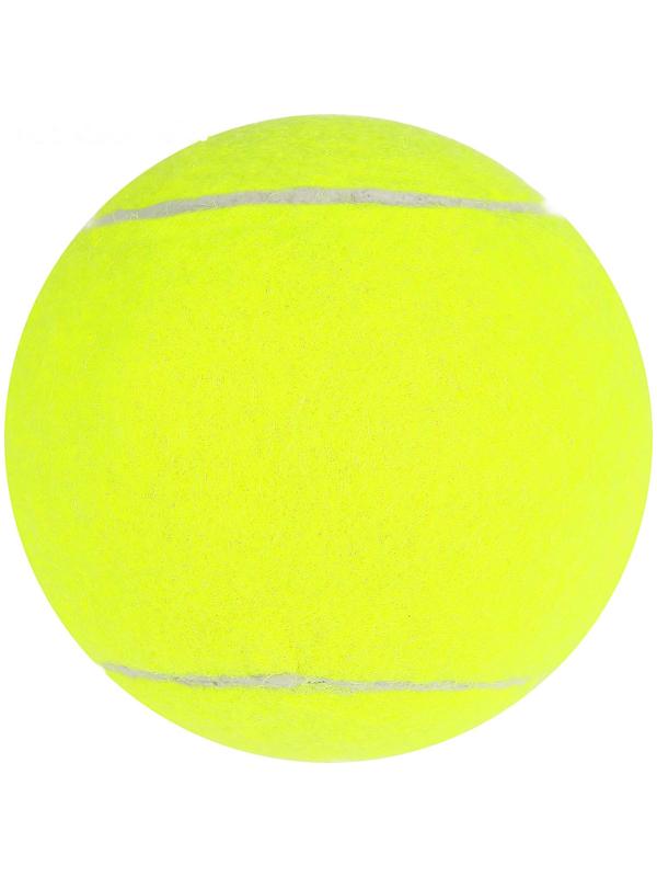 Мяч для большого тенниса № 929, тренировочный, цвет жёлтый