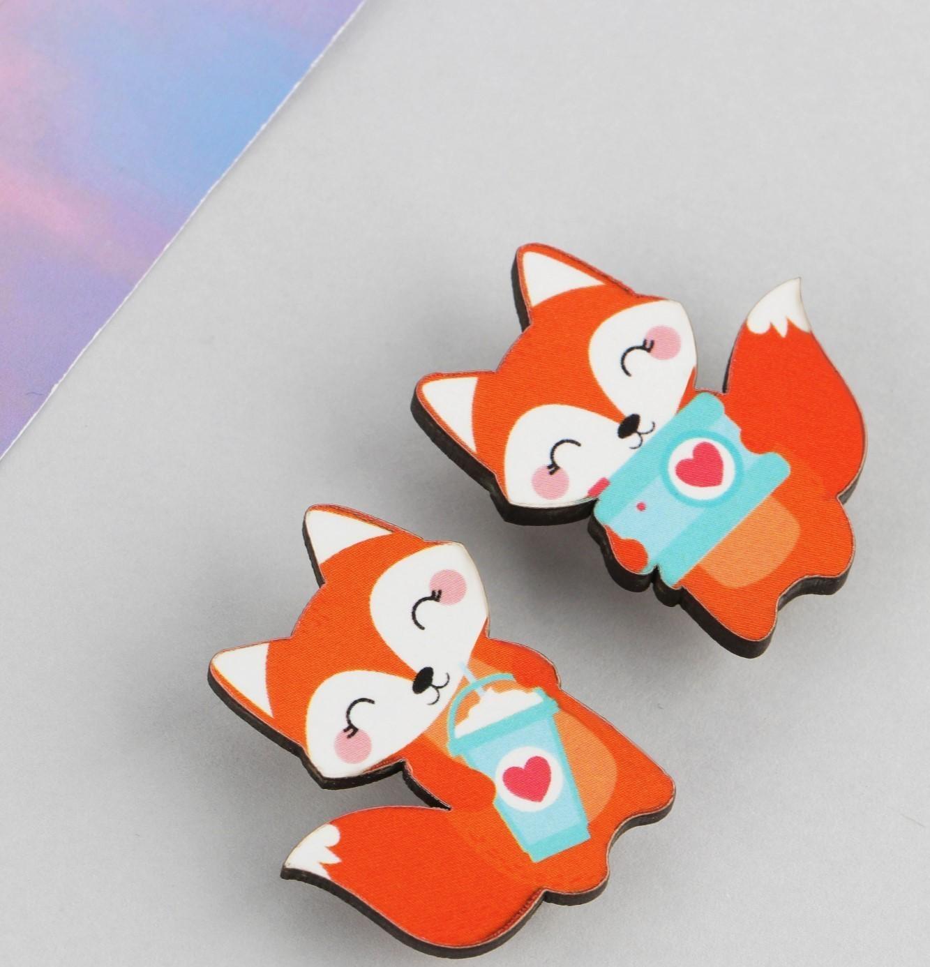 Набор парных значков «Ты + Я», 2 шт., 9,5 х 8,7 см