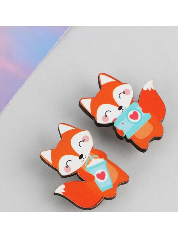 Набор парных значков «Ты + Я», 2 шт., 9,5 х 8,7 см