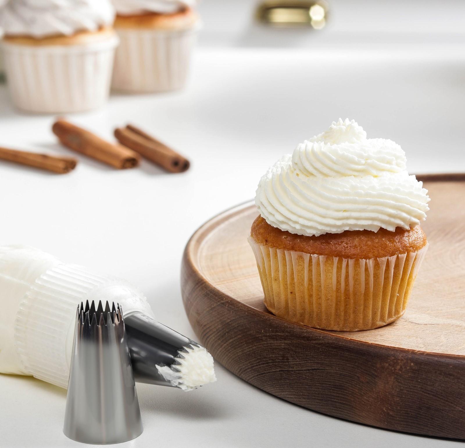 Насадка кондитерская «Французская звезда», d=3 см, выход 1 см, нержавеющая сталь