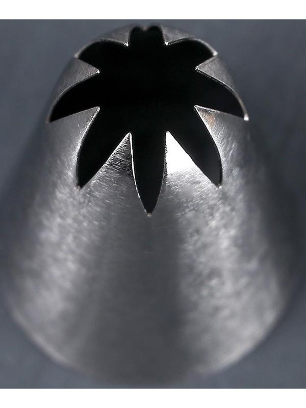 Насадка кондитерская «Закрытая звезда», d=3 см, выход 1 см, нержавеющая сталь