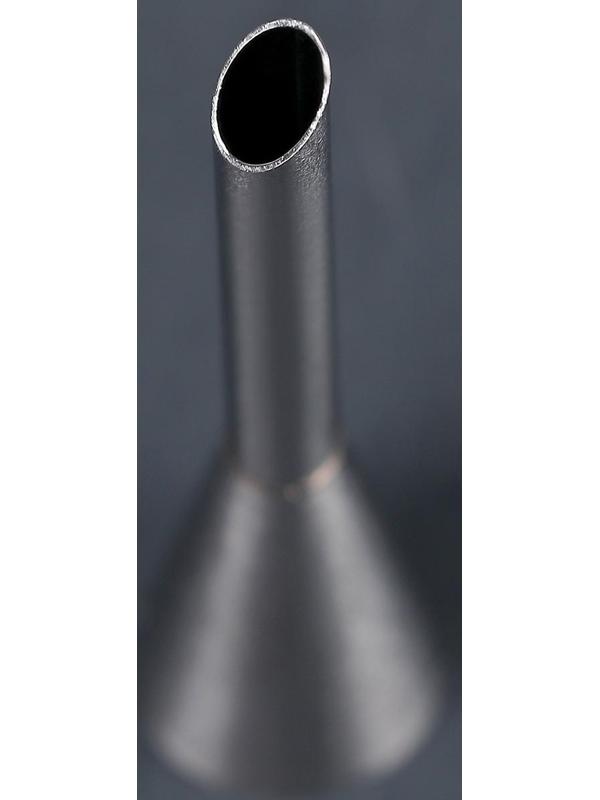 Насадка кондитерская для начинки «Эклер», d=1,7 см, выход 0,7 см, нержавеющая сталь