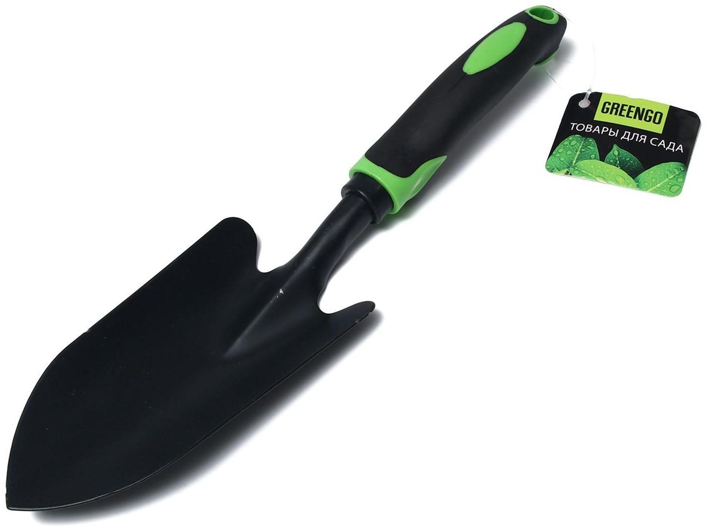 Совок посадочный, длина 33,5 см, пластиковая ручка