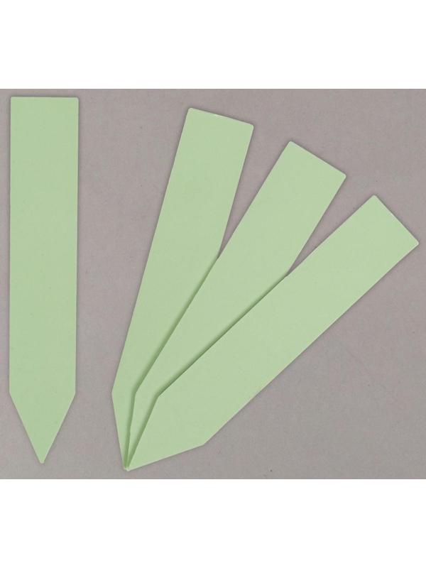 Бирки садовые для маркировки, 10 см, набор 15 шт., пластик, МИКС