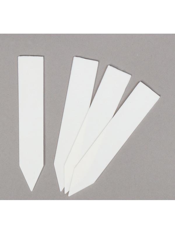 Бирки садовые для маркировки, 10 см, набор 15 шт., пластик, МИКС