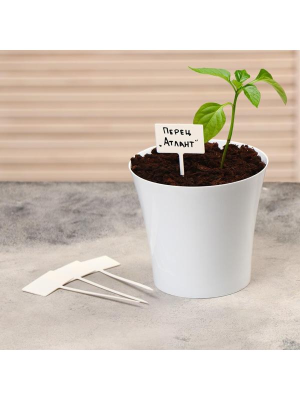 Ярлыки садовые для маркировки, 13 см, набор 8 шт., пластик