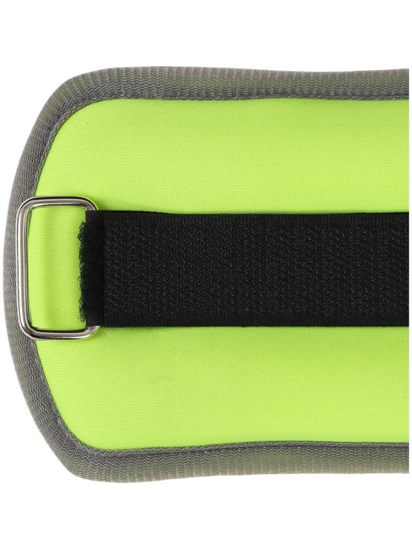 Утяжелитель неопреновый 2 шт. х 0,25 кг, цвет салатовый