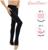 Лосины лайкра, с вырезом под пятку, р. 34, цвет чёрный