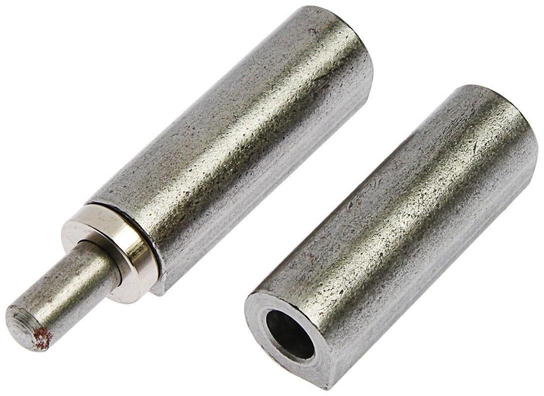 Петля гаражная,25х160 мм, для сварки, с подшипником, каплевидная