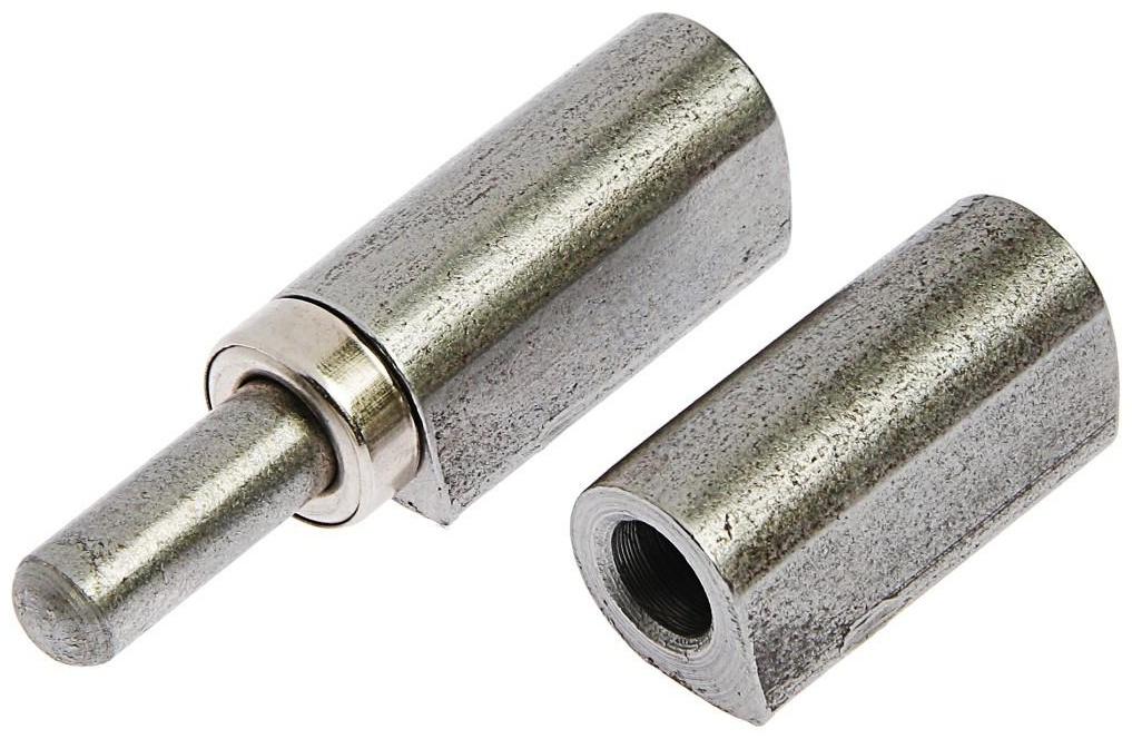 Петля гаражная,20х100 мм, для сварки, с подшипником, каплевидная