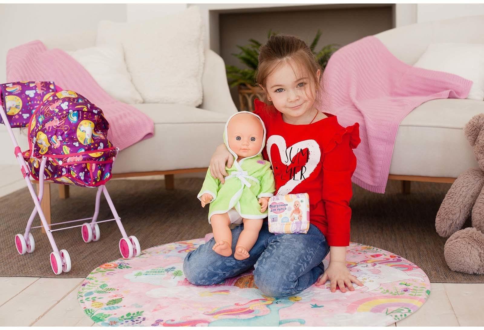 Подгузники для пупса, 2 шт