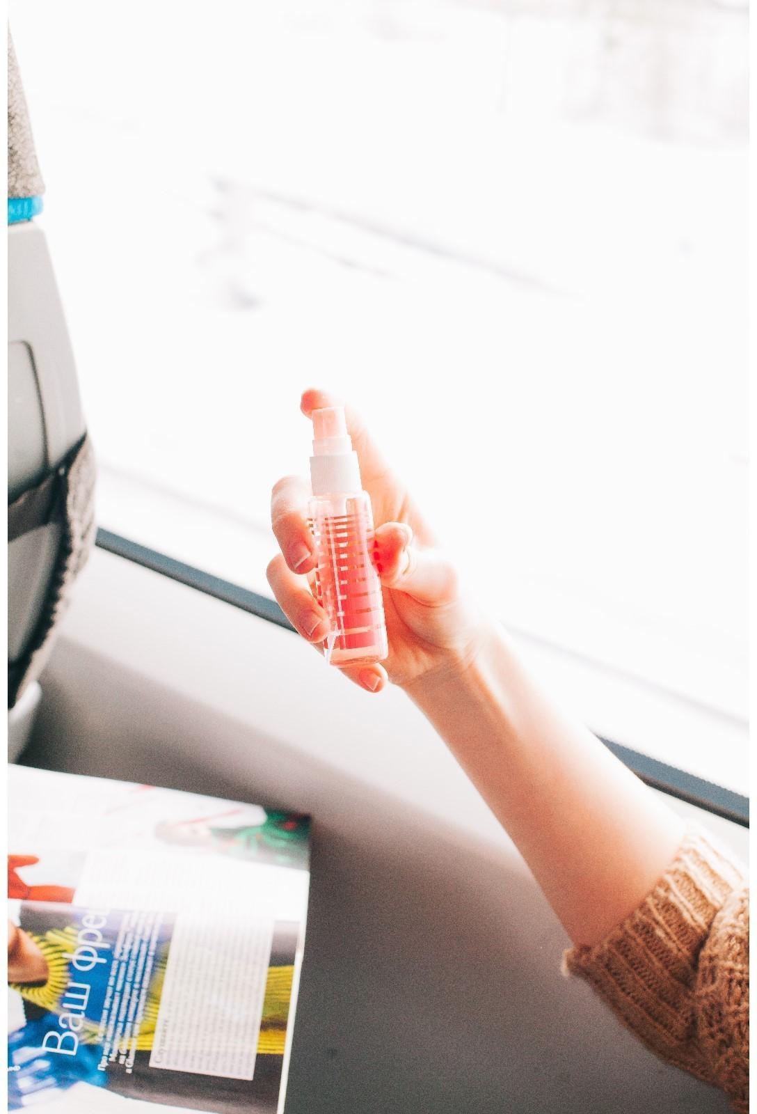 Флакон для парфюма «Полоски», с распылителем, 35 мл, цвет МИКС