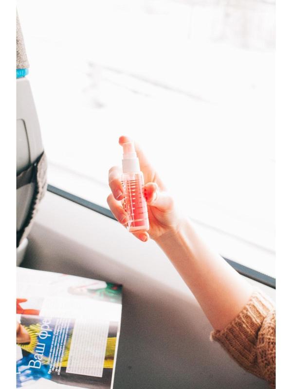 Флакон для парфюма «Полоски», с распылителем, 35 мл, цвет МИКС