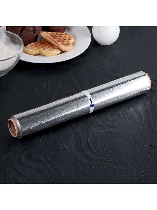 Фольга алюминиевая «Универсальная», 29 см × 50 м, 11 мкм